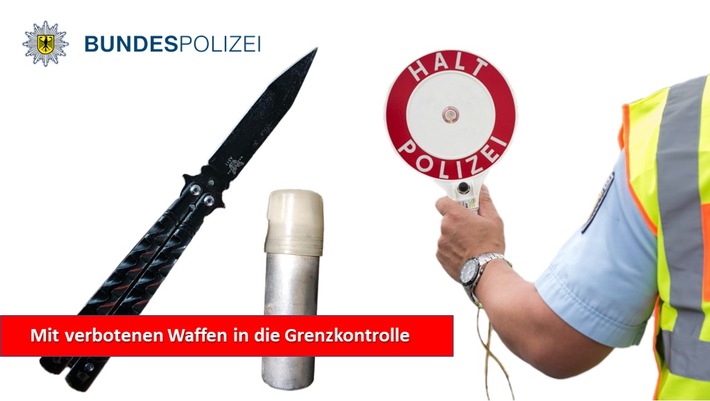 BPOLI LUD: Mit Bargeld und verbotenen Waffen zum Autokauf