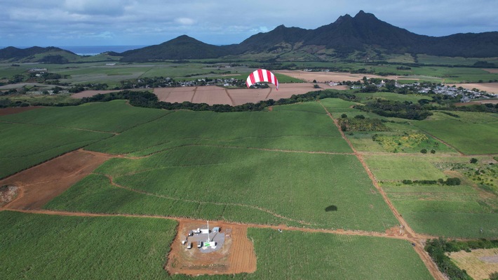 Flugwindkraftanlage mit bahnbrechender Technologie auf Mauritius in Betrieb genommen