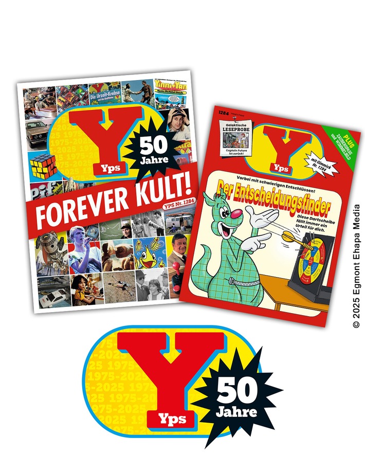50 Jahre Yps: Kult-Magazin zurück im Doppelpack - mit Retro-Charme und Popkultur!