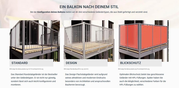 deinBalkon.de GmbH: Romy Bühner-Pohle und Alexander Pohle klären auf - diese 5 Vorteile bietet ein Balkonbausatz