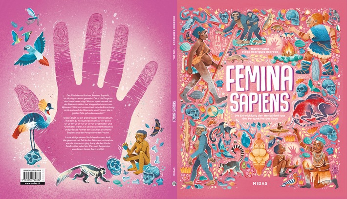 FEMINA SAPIENS: Die Prähistorie ist weiblich! Neuer Buchtitel aus dem Midas Kinderbuch Programm Frühjahr 2024