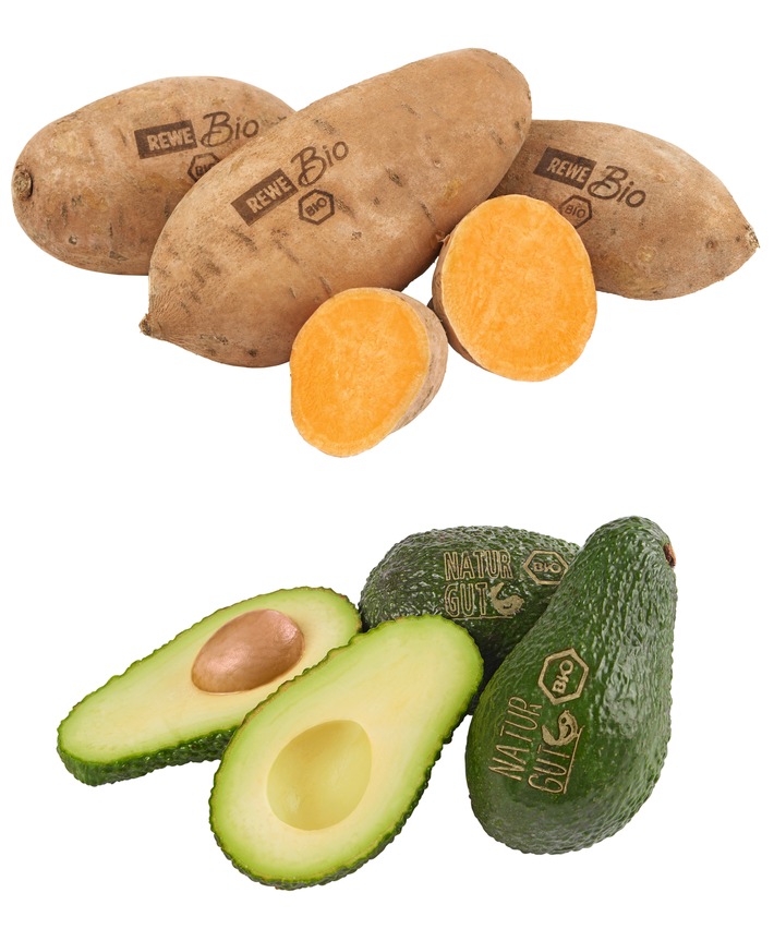 REWE Group ersetzt Plastikverpackungen bei Obst &amp; Gemüse durch Laser-Logo / Pilotprojekt testet Einsatz von Lasertechnik bei der Beschriftung von Lebensmitteln