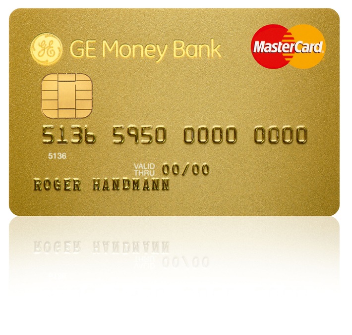 GE Money Bank lanciert MasterCard Gold- und Silber-Kreditkarten
