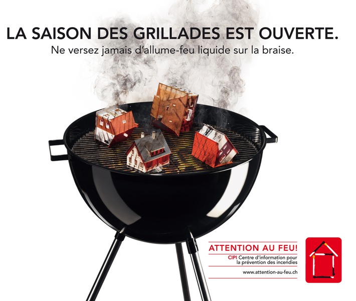 La saison des grillades est ouverte: Plaisir des grillades sans accident avec les conseils du Cipi