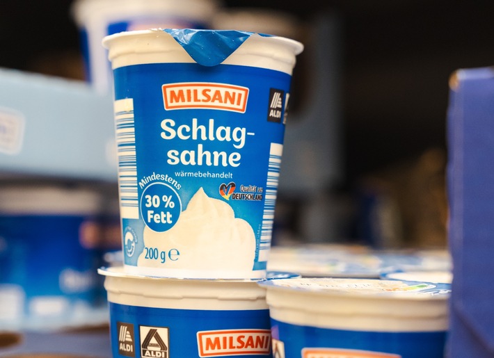 Nach der Butter: Preisführer ALDI senkt schon wieder über 15 Molkereiprodukte dauerhaft im Preis