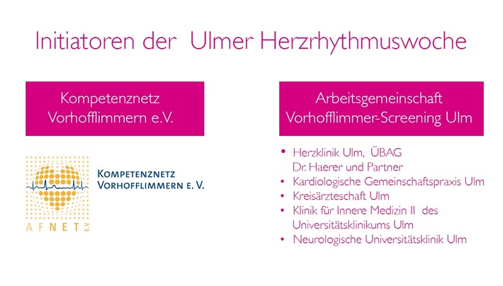 Ulm zeigt Herz - Gemeinsam gegen den Schlaganfall / Seit heute können Menschen in Ulm und Umgebung kostenlos am Screening gegen den Schlaganfall teilnehmen