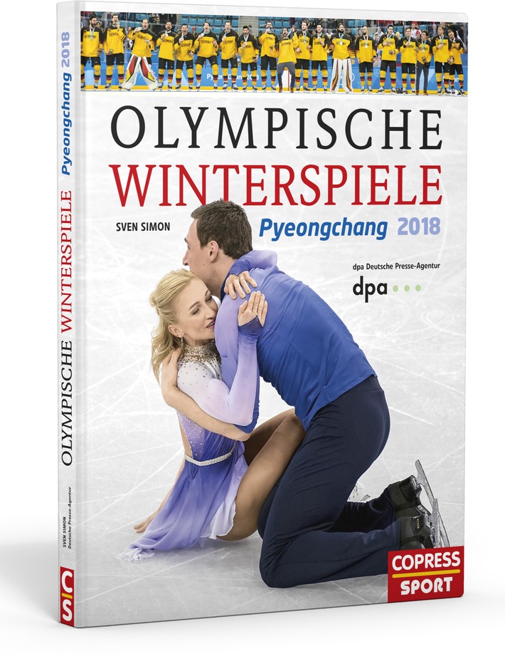 Pyeongchang 2018: Das neue Olympia-Buch der dpa wird heute ausgeliefert. Weiterer Text über ots und www.presseportal.de/nr/8218 / Die Verwendung dieses Bildes ist für redaktionelle Zwecke honorarfrei. Veröffentlichung bitte unter Quellenangabe: "obs/dpa/Copress-Verlag"