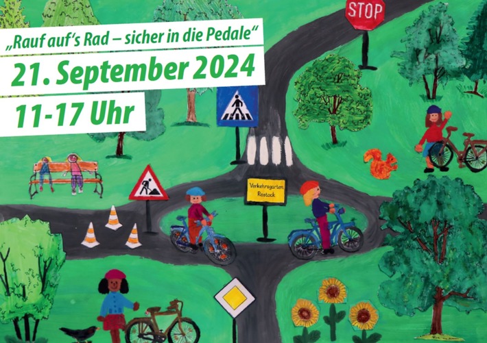 POL-HRO: &quot;Rauf auf&#039;s Rad - sicher in die Pedale&quot; - Verkehrssicherheitstag am 21. September im Barnstorfer Wald