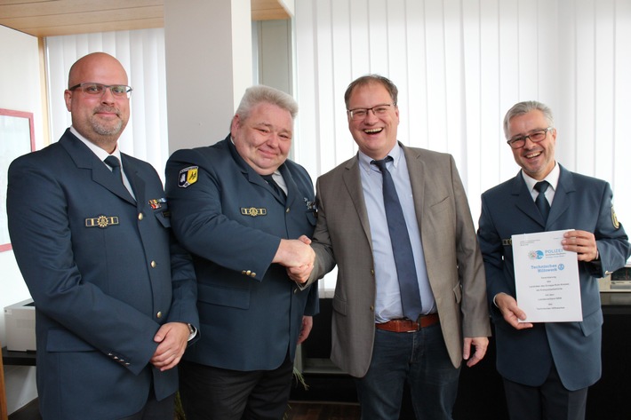 POL-EN: Die Kreispolizeibehörde und das Technische Hilfswerk aus dem Ennepe-Ruhr-Kreis vertiefen die Zusammenarbeit