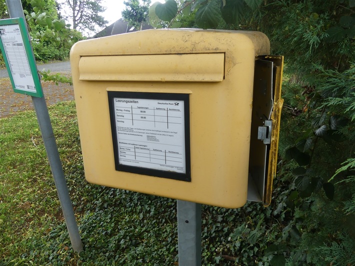 POL-GM: 070720-521: Briefkasten in Hohkeppel aufgebrochen