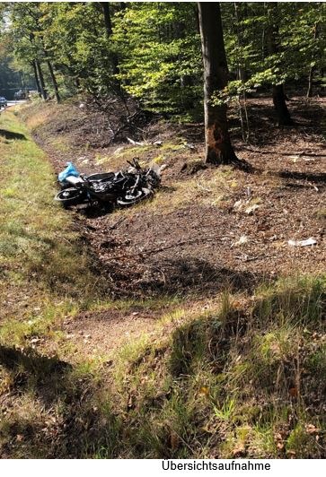 POL-PPWP: Verkehrsunfall mit schwerverletzter Motorradfahrerin