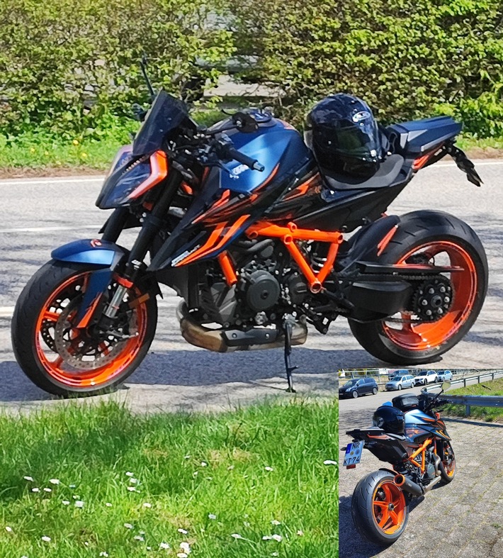 POL-PDNR: Diebstahl von Motorrad - KTM Superduke