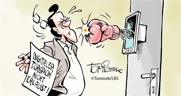 Überwachungsdruck / Digitaler Türspion war in WEG-Anlage nicht erlaubt