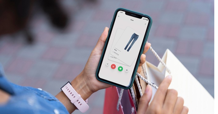 Swipe & Shop: Produkte zum Verlieben