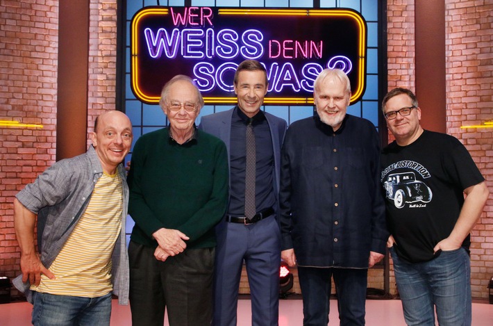 Das Erste / Stimmgewaltig - René Kollo und Gunther Emmerlich bei &quot;Wer weiß denn sowas?&quot; / Das Wissensquiz vom 6. bis 10. April 2020 um 18:00 Uhr im Ersten