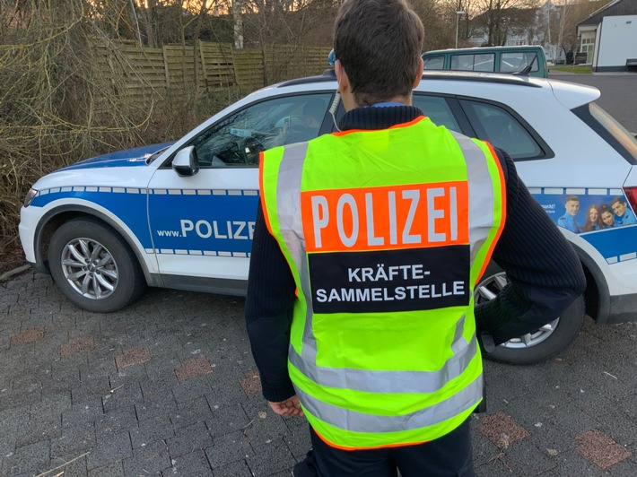 POL-PPKO: Polizeipräsidium Koblenz probte für besondere Einsatzlage - Erfahrungen zum Einrichten und Betreiben einer Kräftesammelstelle insgesamt positiv