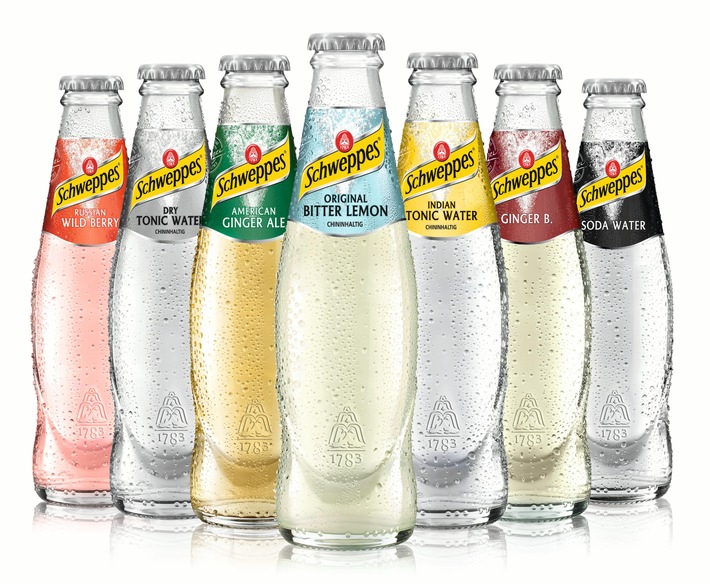 "Top-Drink des Jahres 2015" - Schweppes wieder No. 1!