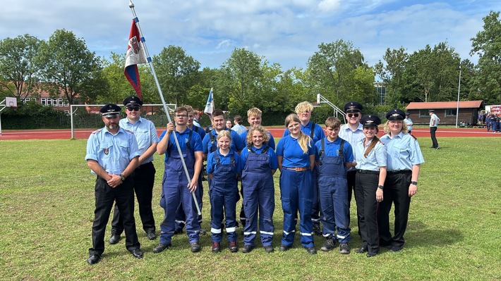 FW-OLL: Jugendfeuerwehr Wildeshausen überzeugt beim Bezirksentscheid in Emden