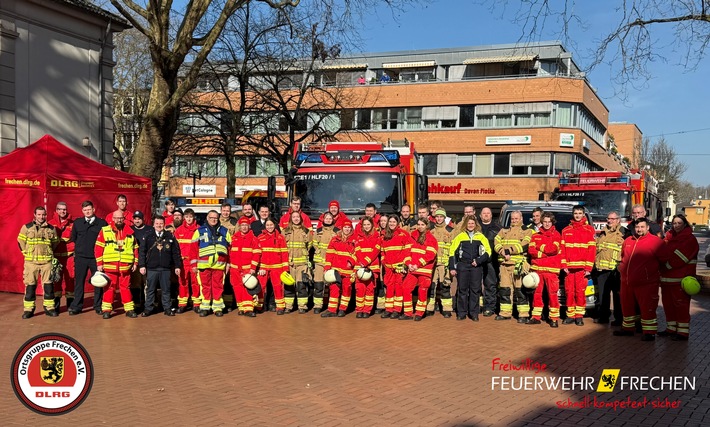 FW Frechen: Freiwillige Feuerwehr Frechen und DLRG Frechen: Erfolgreicher Einsatz beim Karneval 2025