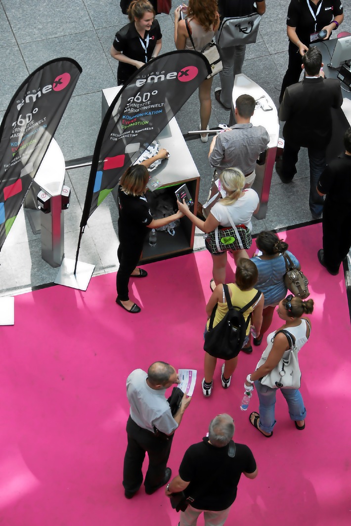 SuisseEMEX&#039;12 zieht positive Schlussbilanz / 12&#039;650 Fachbesucher erlebten eine 360° vernetzte Marketingwelt in der Messe Zürich