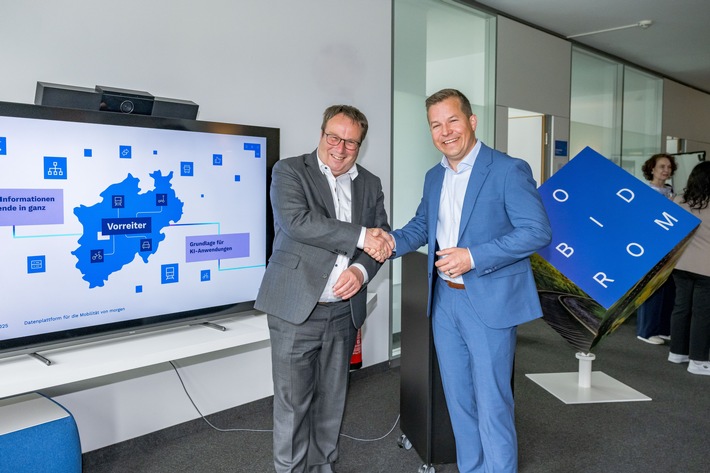Offizieller Start der MOBIDROM Datenplattform in Düsseldorf