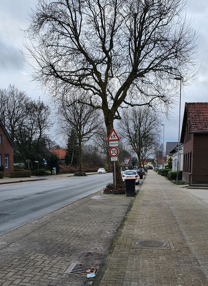 POL-WHV: Geschwindigkeitsmessungen vor der Kindertagesstätte in der Schützenhofstraße in Jever (mit Bild)