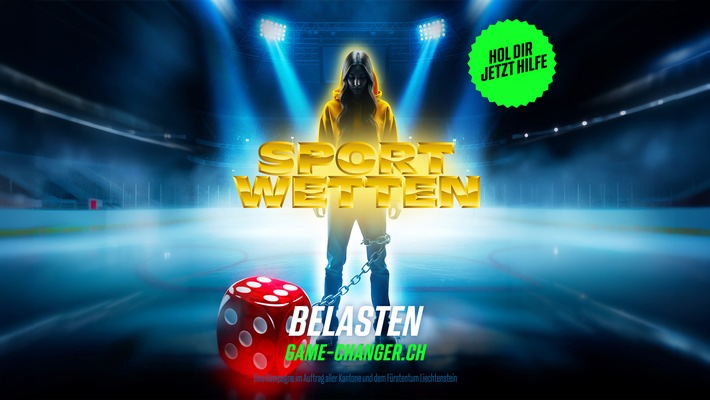 Hilfe bei Geldspielsucht - Neue Kampagne "Game-Changer" der Kantone vor Hintergrund der Sportwetten an WMs