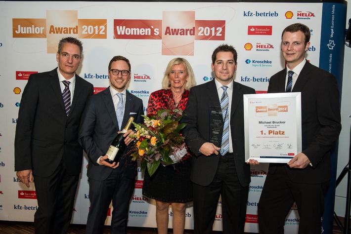 Michael Brucker vom SKODA Autohaus Brucker gewinnt Junior Award 2012 (BILD)
