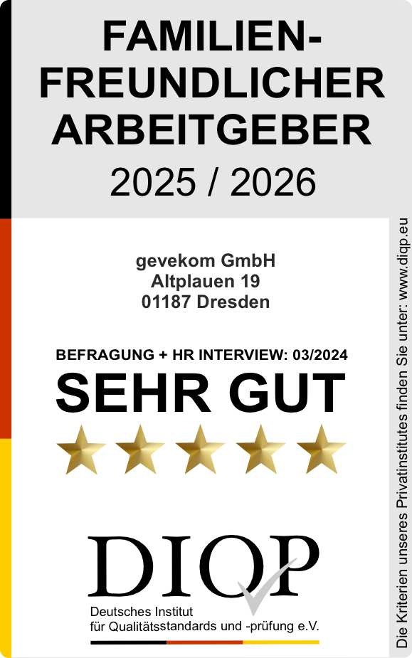 "Was bringt es Ihnen, dass gevekom als familienfreundliches Unternehmen immer wieder ausgezeichnet wird, Roman Molch?"