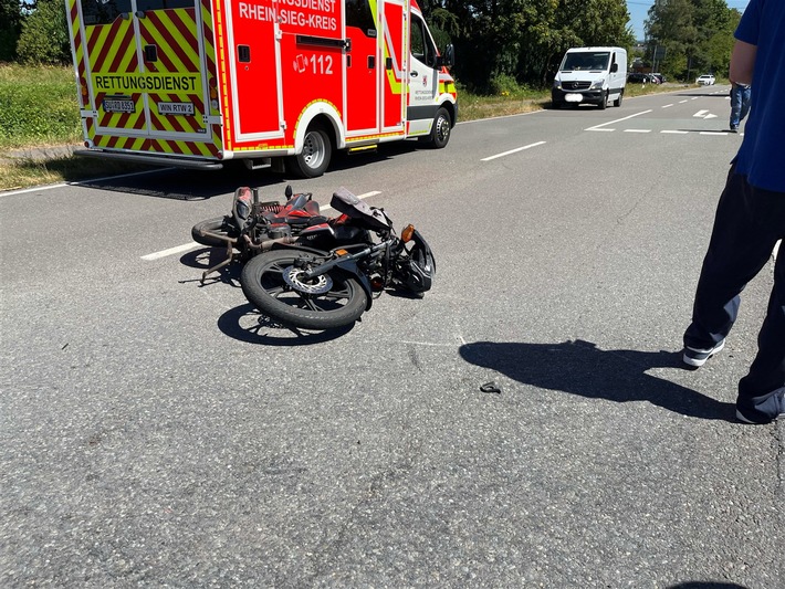 POL-GM: Unfall im Eimündungsbereich