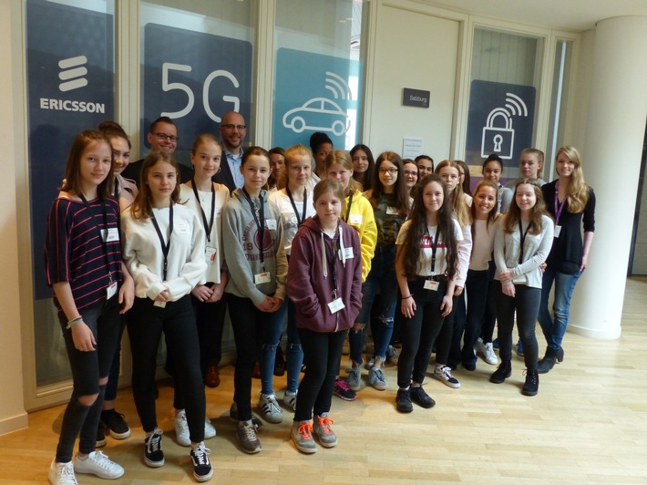 Girls&#039;Day bei Ericsson an gleich drei Standorten / Tag der offenen Tür für technikinteressierte Mädchen (FOTO)
