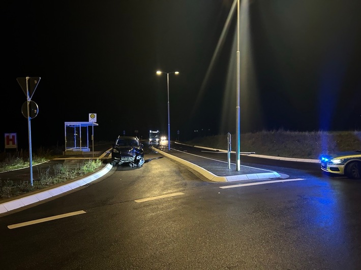 POL-PDKL: Verkehrsunfall unter Alkoholeinfluss