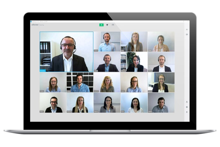 So geht digital - Videoconferencing made in Germany / alfaview® im Juni auf der CeBIT 2018 in Hannover