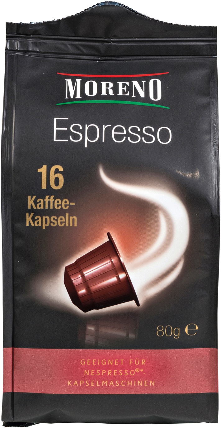 Spitzenqualitat Und Super Preis Aldi Nord Erweitert Kaffeesortiment Um Kaffeekapseln Presseportal