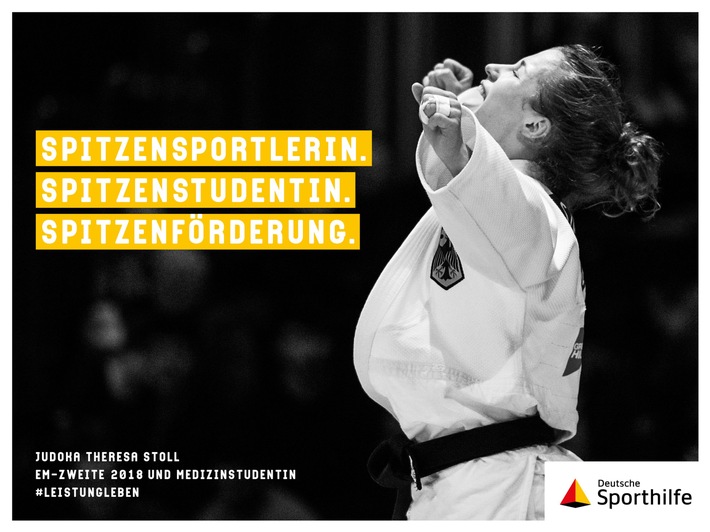 #leistungleben - Sporthilfe-Markenkampagne mit Judoka Theresa Stoll