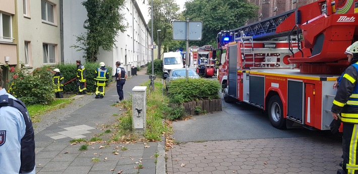 FW-BO: Wohnungsbrand in der Arnoldstraße