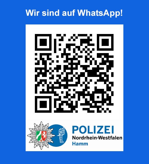 POL-HAM: Neuer WhatsApp-Kanal der Polizei Hamm - Schon abonniert?