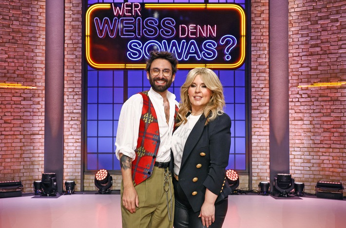 Musikalisches Wettraten: Conchita Wurst und Maite Kelly bei "Wer weiß denn sowas?"- Das Wissensquiz vom 16. bis 20. Dezember 2024, um 18:00 Uhr im Ersten