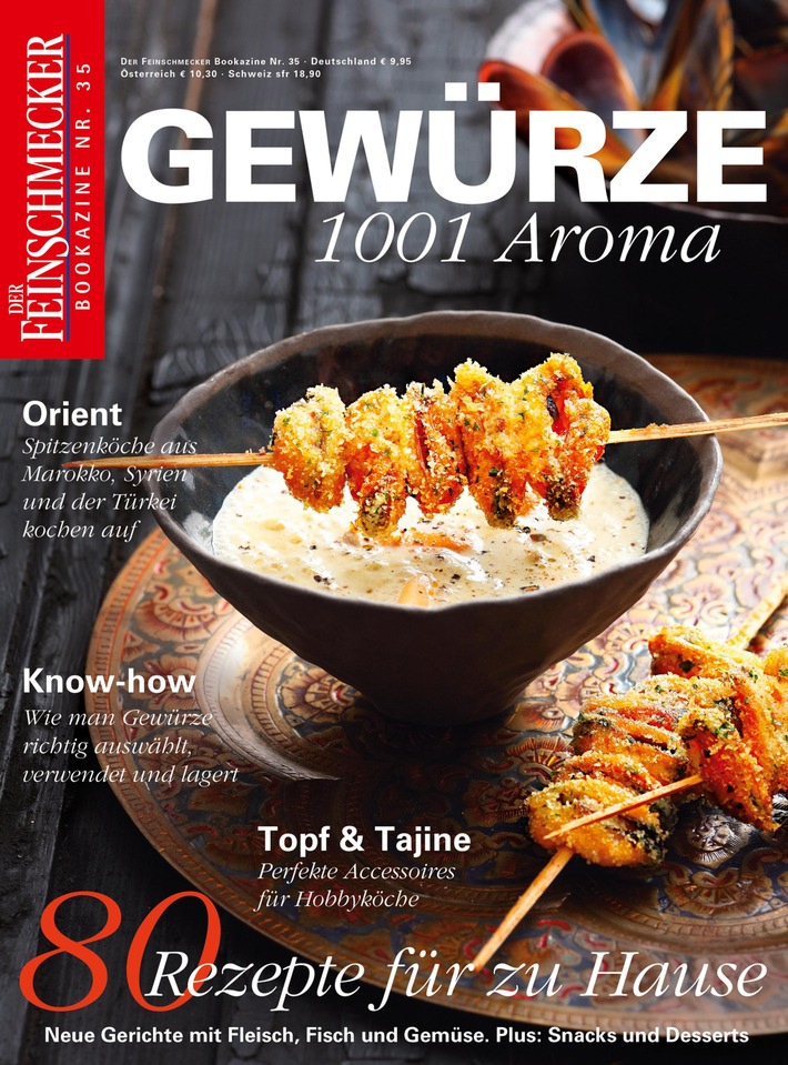 "Mit 1001 Aromen in den Herbst" / Gewürze - das neue Bookazine von DER FEINSCHMECKER