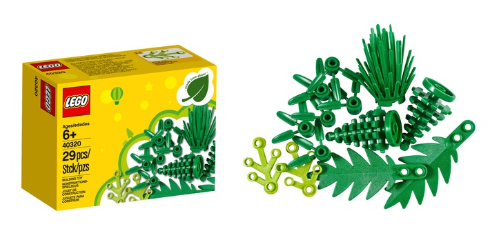Die ersten LEGO Elemente aus pflanzlichem Kunststoff ziehen in die Kinderzimmer ein