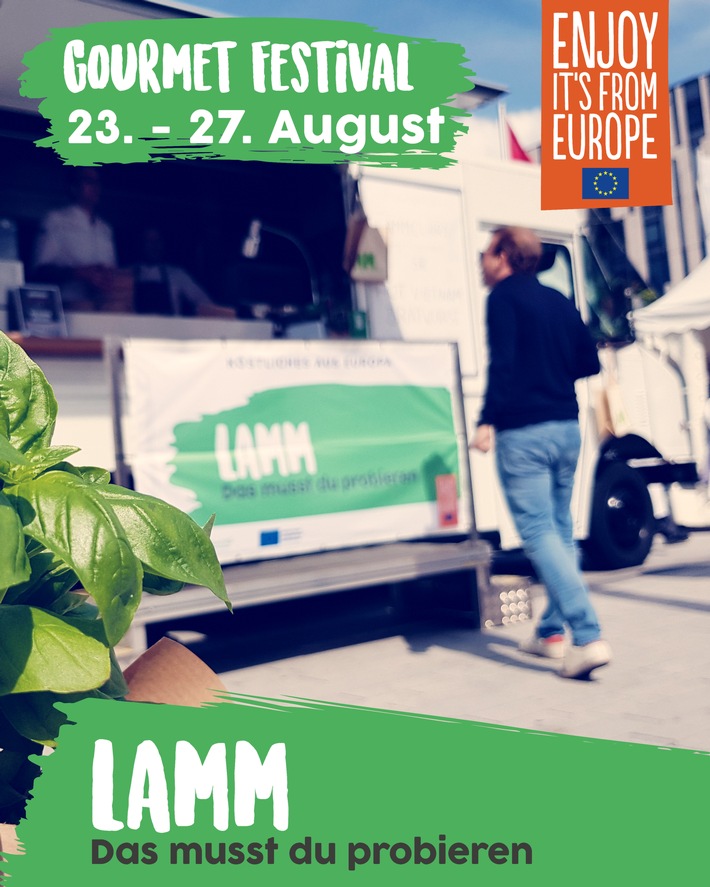 &quot;Lamm. Das musst du probieren&quot; sorgt für kulinarische Highlights auf dem Gourmet Festival in Düsseldorf