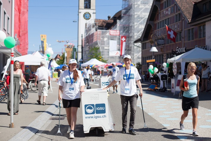 Medienmitteilung: &quot;Gossau: Mit Charme und Humor gegen Littering&quot;