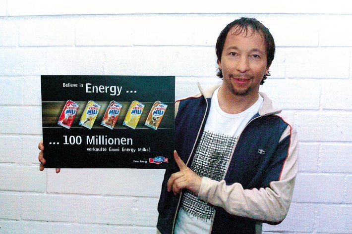 100 millions d&#039;Emmi Energy Milk: la boisson lactée préférée des Suisses!