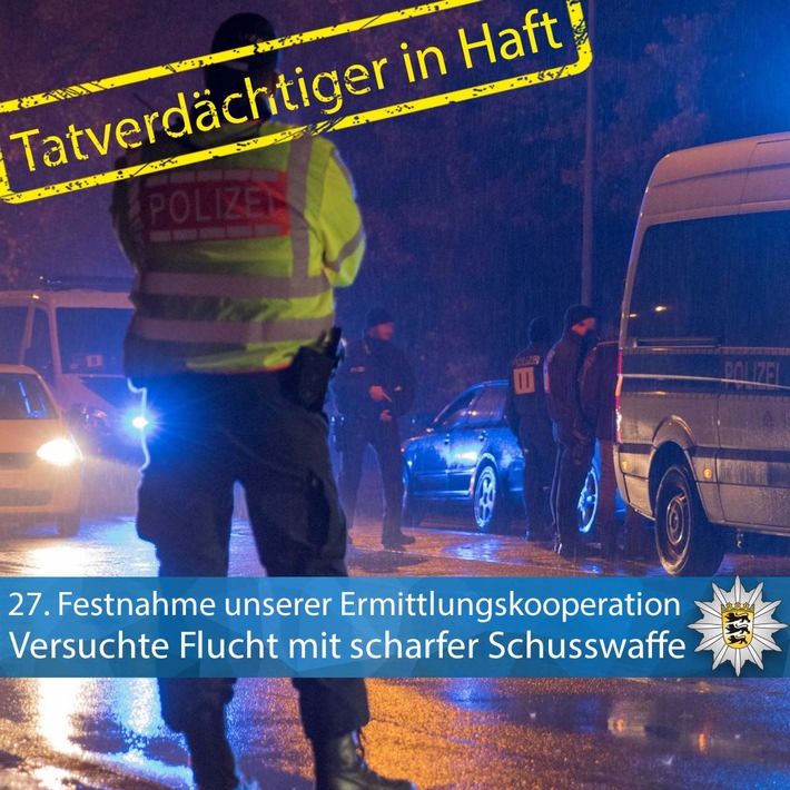 LKA-BW: Gemeinsame Pressemitteilung der Staatsanwaltschaft Stuttgart, des Polizeipräsidiums Ludwigsburg und des LKA BW - Präventivpolizeiliche Maßnahmen führen zu einer erneuten Festnahme