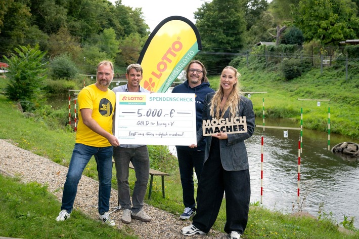 Neue Sachsenlotto-Möglichmacherin Sylvia Walker unterstützt GOLD for Leipzig e.V.