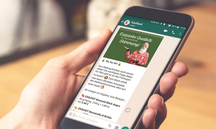 Neu im Lebensmitteleinzelhandel: Kaufland mit WhatsApp-Newsletter-Service