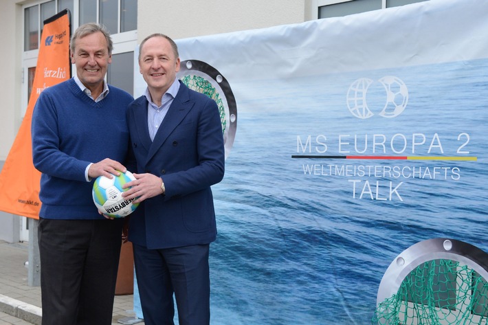 Fußball-Fieber auf See: EUROPA und EUROPA 2 Weltmeisterschafts Talk mit Experten