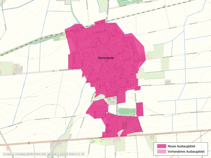 Unna: Telekom bringt Glasfaser auch nach Hemmerde und Uelzen-Mühlhausen