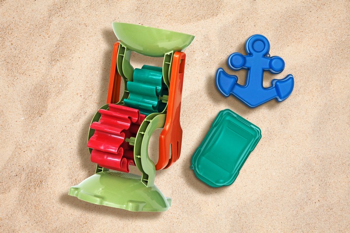 Nachhaltiges Sandspielzeug aus recycelten Wertstoffen