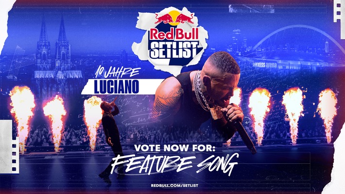 Red Bull Setlist: Rapper Luciano lässt seine Fans das Konzert mitgestalten